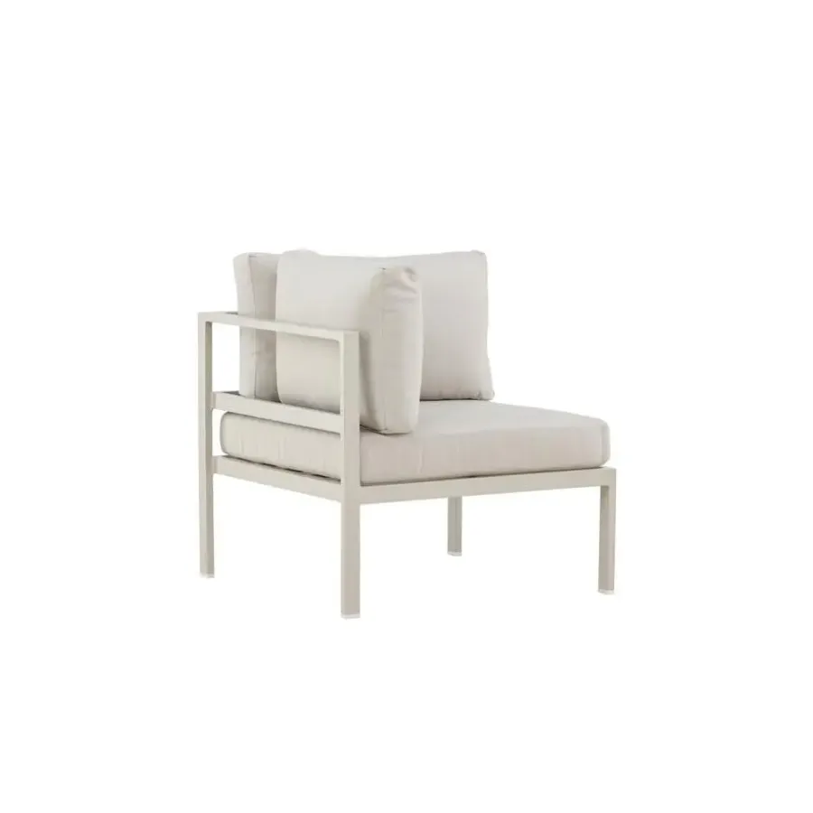Loungeset Elementen-Svea - Diego bank module hoek - beige