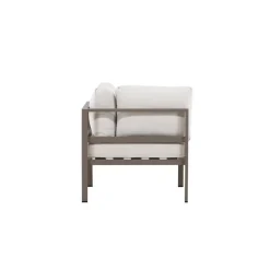 Svea - Diego bank module hoek - bruin/beige