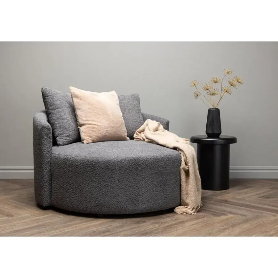 Svea - Elena loveseat teddy - grijs