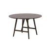 Houten Eettafels|Ronde Eettafels-Svea - Isabella ronde eettafel - ø100 cm - donkerbruin