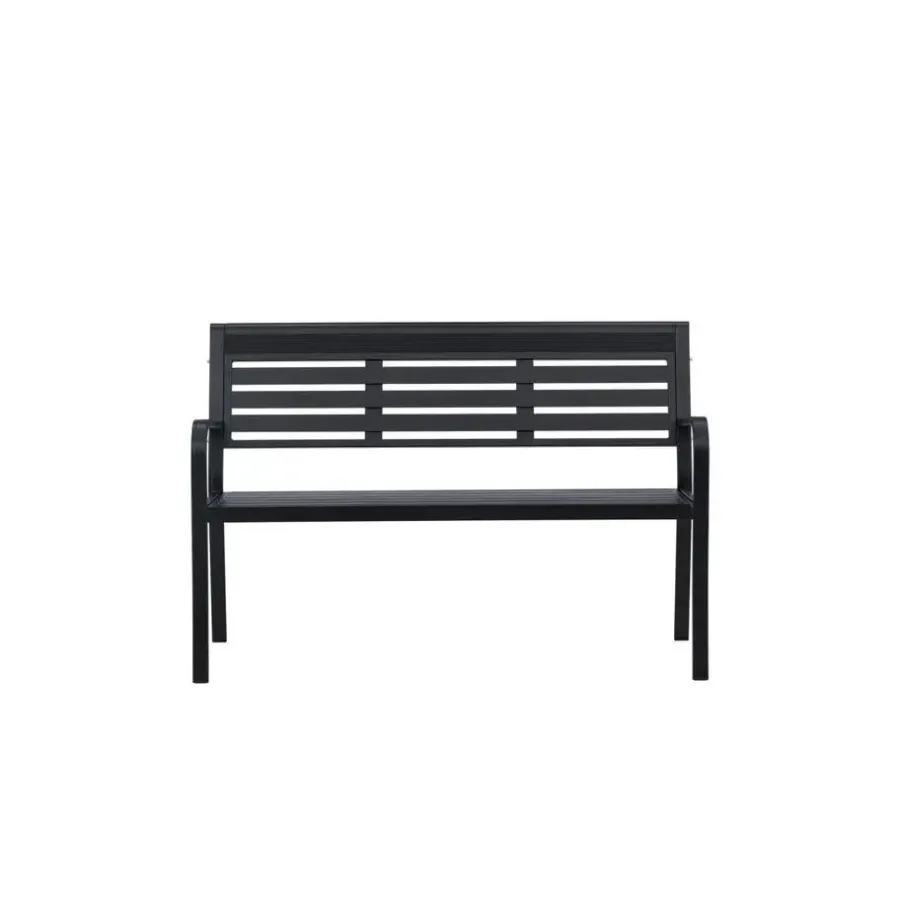 Svea - Layla tuinbank - 125 cm - zwart