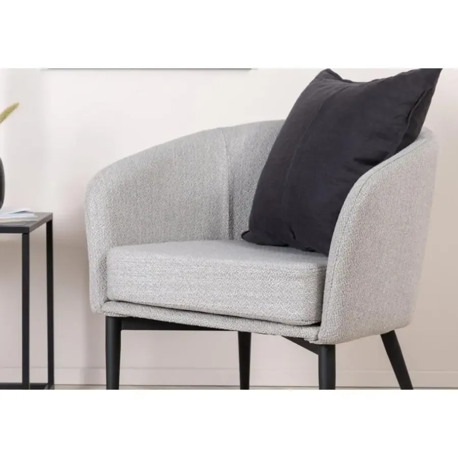 Fauteuils-Svea - Liro fauteuil - grijs