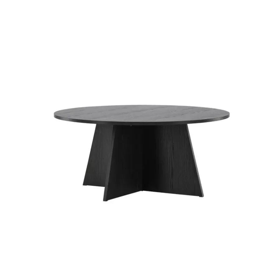 Salontafels-Svea - Marina ronde salontafel - ø 100 cm - zwart