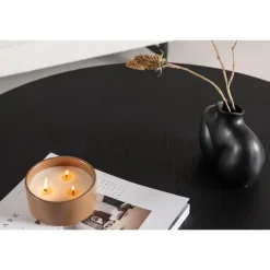 Salontafels-Svea - Marina ronde salontafel - ø 100 cm - zwart