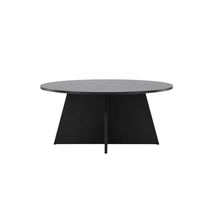 Salontafels-Svea - Marina ronde salontafel - ø 100 cm - zwart