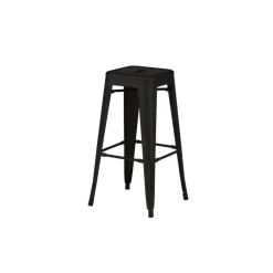 Svea - Metpe barkruk 76 cm - zwart