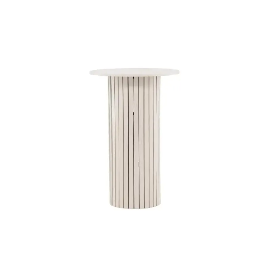 Svea - Niko ronde bartafel - ø70 cm - whitewash