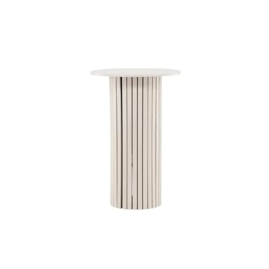 Svea - Niko ronde bartafel - ø70 cm - whitewash