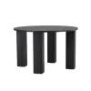 Ronde Eettafels-Svea - Noémie ronde eettafel - ø120 cm - zwart