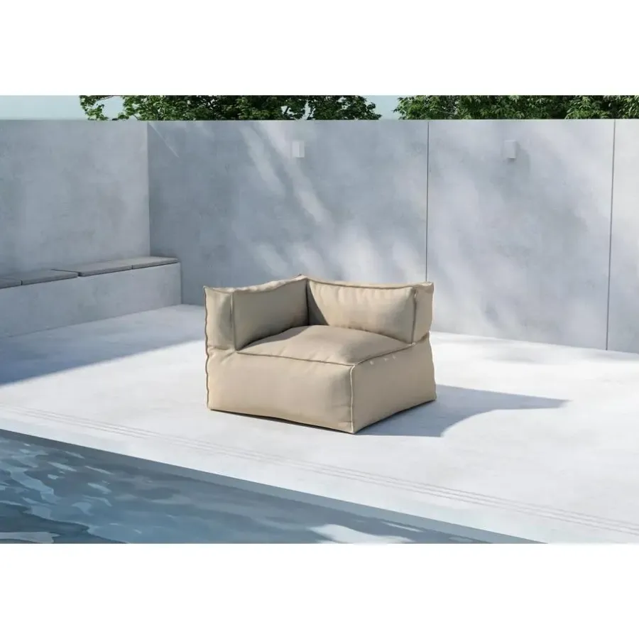 Loungebanken-Svea - Noura lounge bank hoek - beige