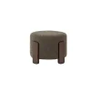 Svea - Nova hocker - boucle - donkergrijs