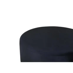Poefen-Svea - Nox poef - velvet - zwart/koper