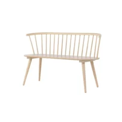 Eetkamerbanken-Svea - Rahimi eetkamerbank - 120 cm - naturel