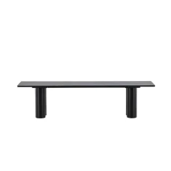 Svea - Rova eetkamerbank - 180 cm - zwart
