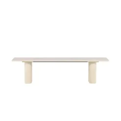 Eetkamerbanken-Svea - Rova eetkamerbank - 180 cm - whitewash