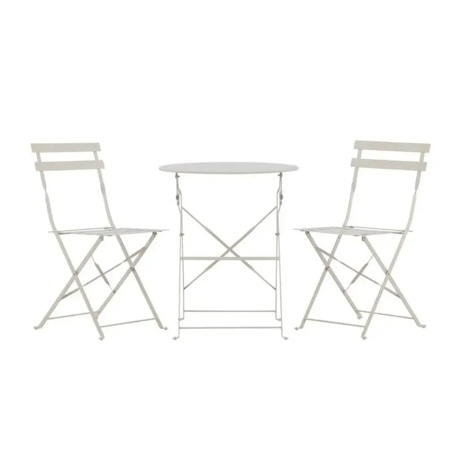 Bistro- & Balkonsets-Svea - Serkan inklapbare bistro set - beige