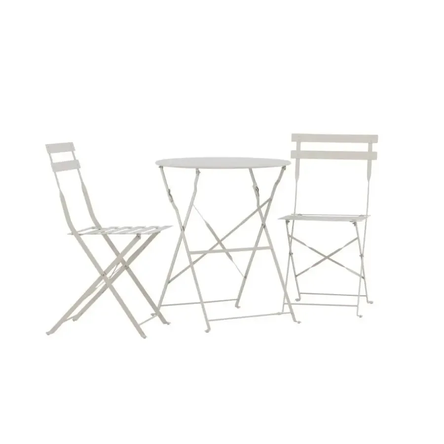 Bistro- & Balkonsets-Svea - Serkan inklapbare bistro set - beige