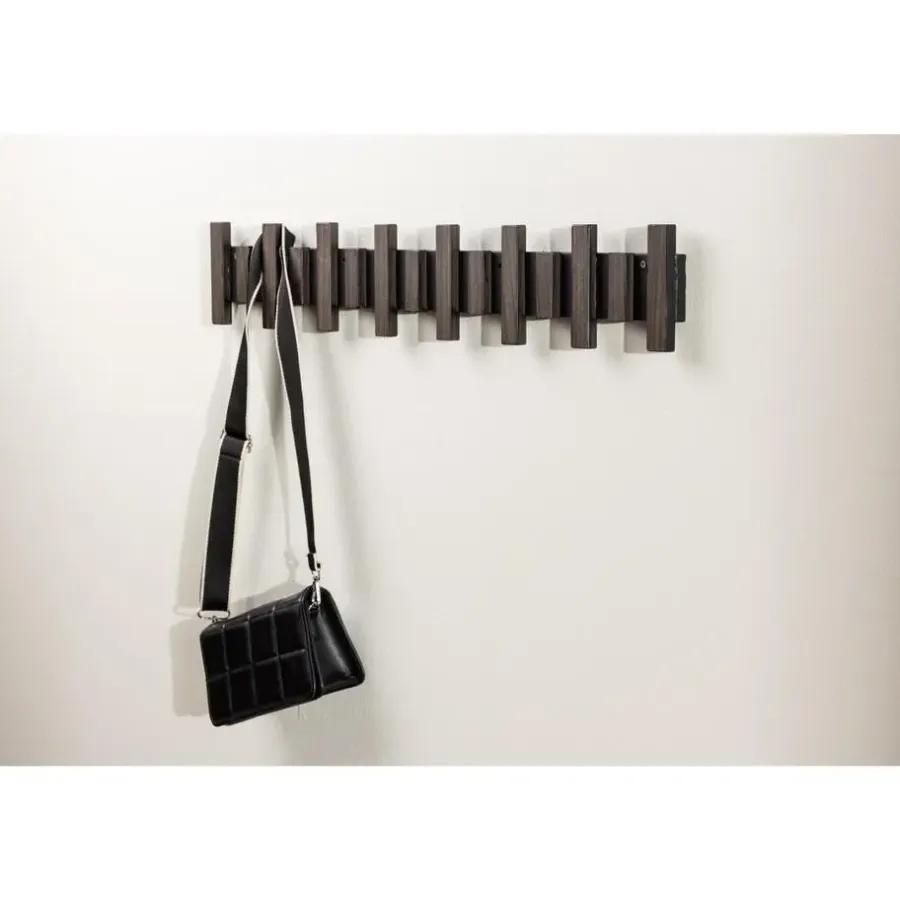 Kapstokken-Svea - Sonja wandkapstok - 75 cm - mokka