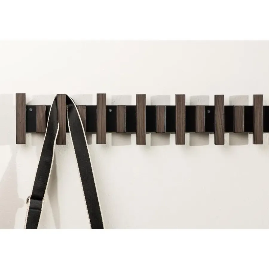 Kapstokken-Svea - Sonja wandkapstok - 75 cm - mokka