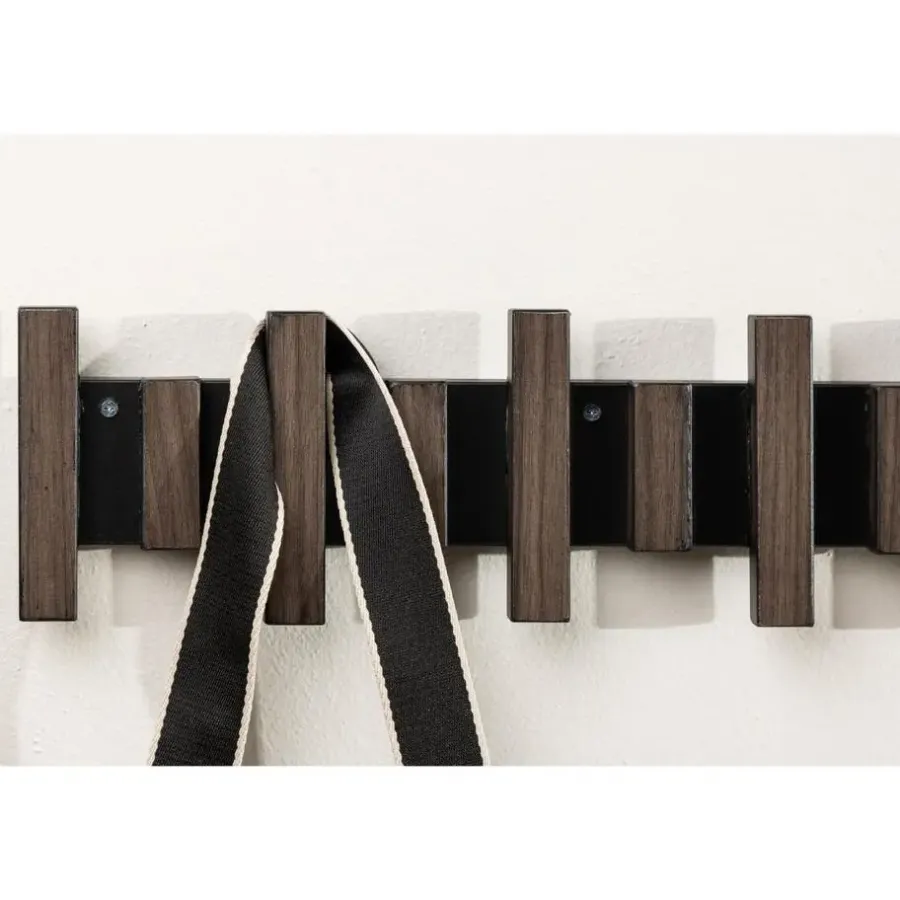 Kapstokken-Svea - Sonja wandkapstok - 75 cm - mokka
