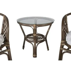 Svea - Tarek café set - naturel - rattan