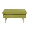 Svea - Tess hocker - velvet - groen
