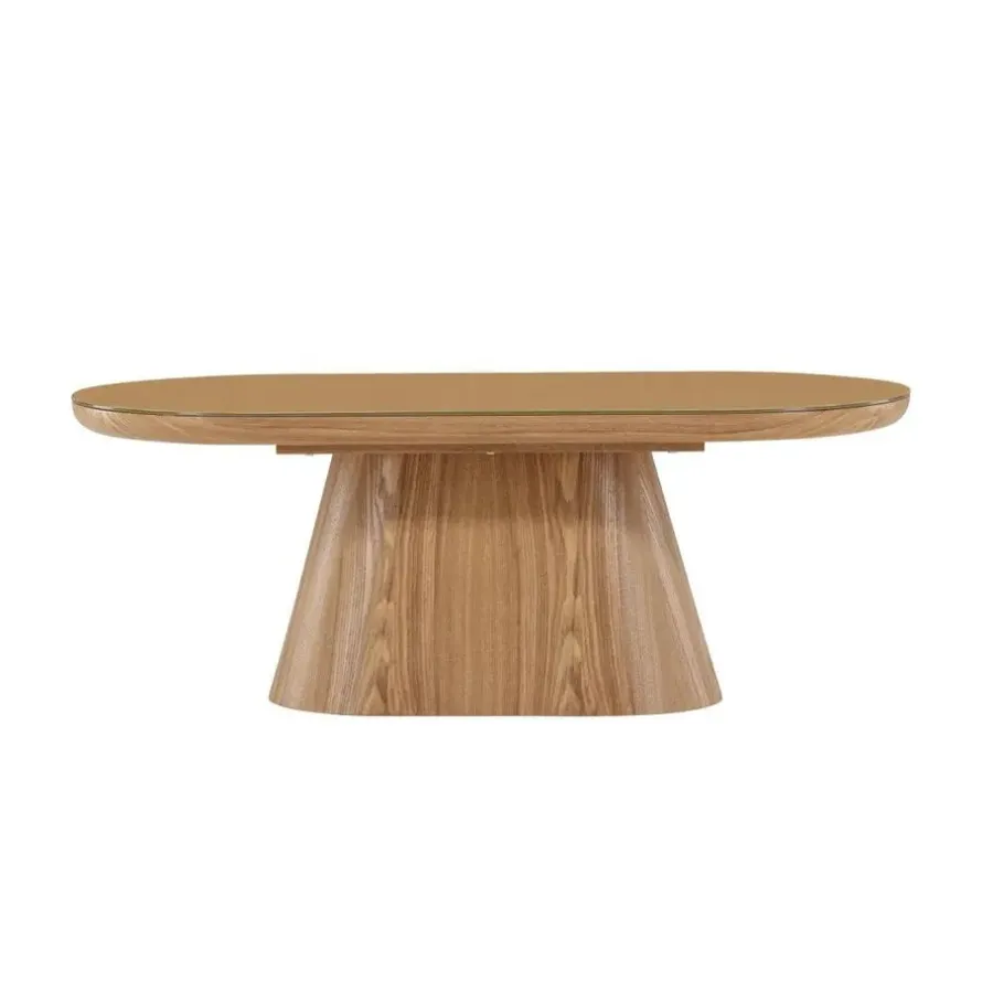 Svea - Violetta ovale salontafel - 60 x 120 cm - naturel