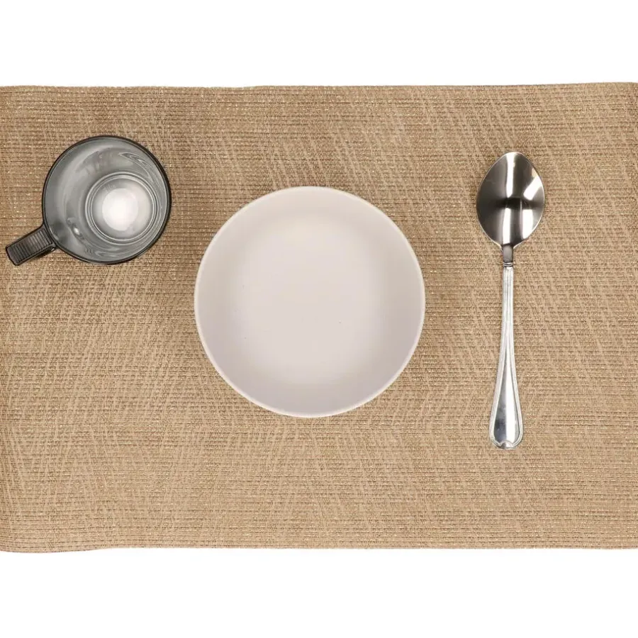 Placemats-Svenska Living Placemats - 6x stuks - polyester - 45 x 30 cm