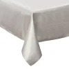 Feeric lights & Christmas Tafelkleed/tafellaken - wit sparkling - 140 x 240 cm - polyester