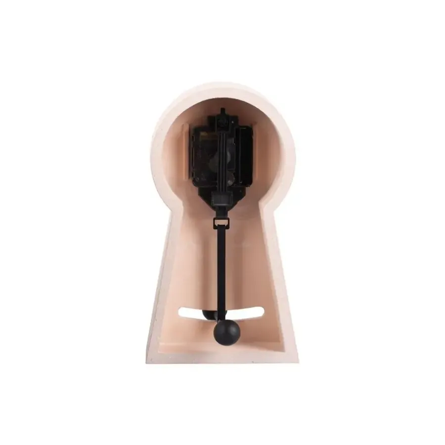 Karlsson Tafelklok Pendulum - Roze - 25x14x25cm