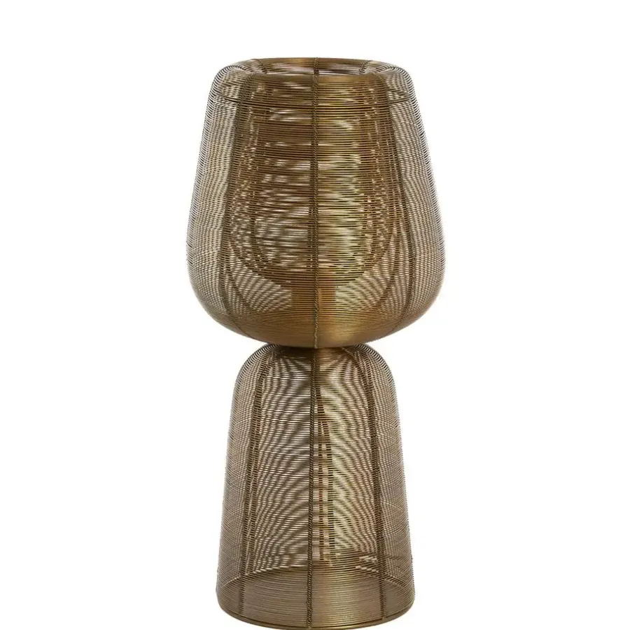 Light & Living Tafellamp Aboso - Brons - Ø24cm