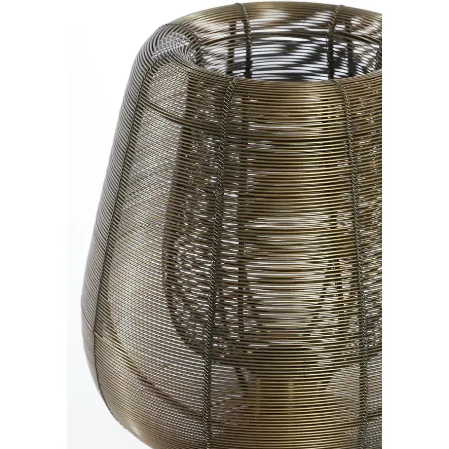 Light & Living Tafellamp Aboso - Brons - Ø24cm
