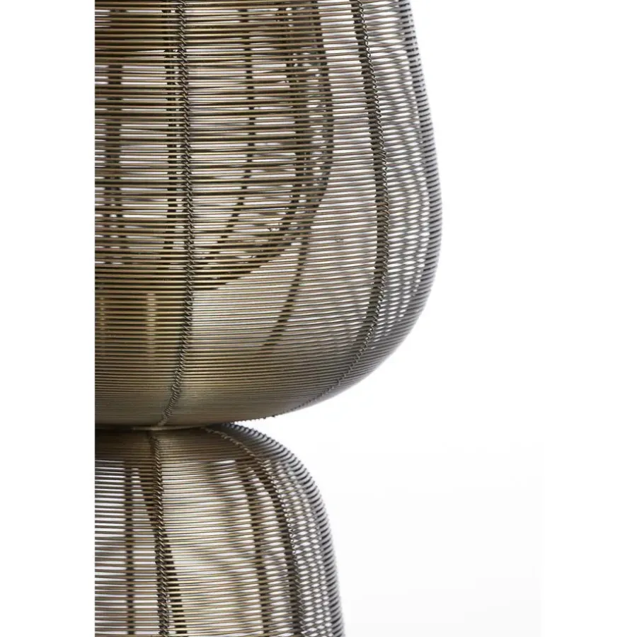 Light & Living Tafellamp Aboso - Brons - Ø24cm