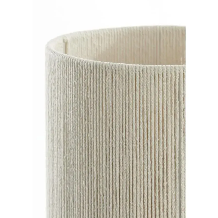 Light & Living Tafellamp Dania - Crème/Naturel - Ø22.5x50cm