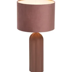 Tafellampen-Leen Bakker Tafellamp Jona terra E27 - 53x28x28 cm