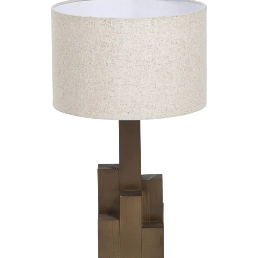 Tafellampen-Leen Bakker Tafellamp May naturel E27 - 46x28x28 cm