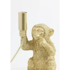 Light & Living Tafellamp Monkey - Goud - 13x12,5x23,5cm