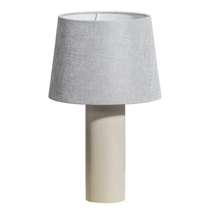 Tafellampen-Leen Bakker Tafellamp Murcia E27 - grijs beton - 51xØ31 cm