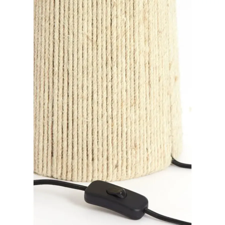 Light & Living Tafellamp Pitino - Bruin - 21.5x21.5x54.5cm