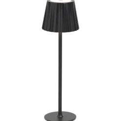 Tafellampen-Leen Bakker Tafellamp Scotti zwart USB LED