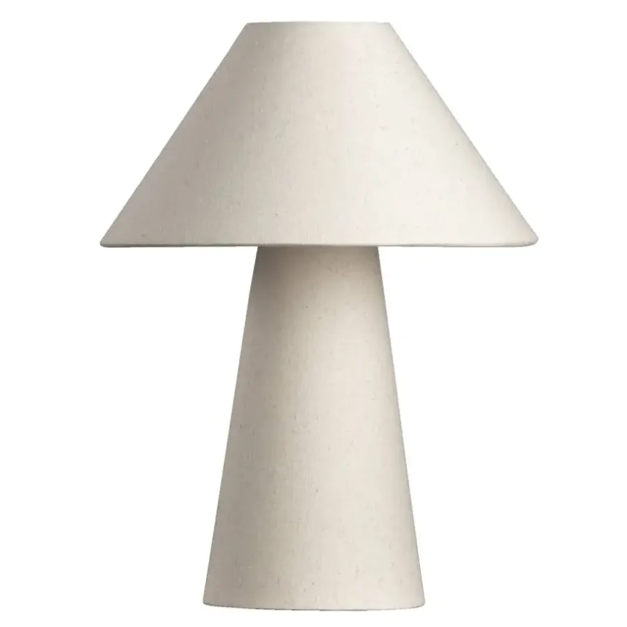 Tafellampen-Leen Bakker Tafellamp Skye - beige - Ø30 x 40 cm
