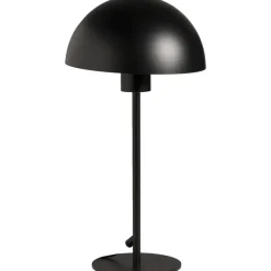 Tafellampen-Leen Bakker Tafellamp Yuki - mat zwart metaal - E27 - 39xØ20 cm