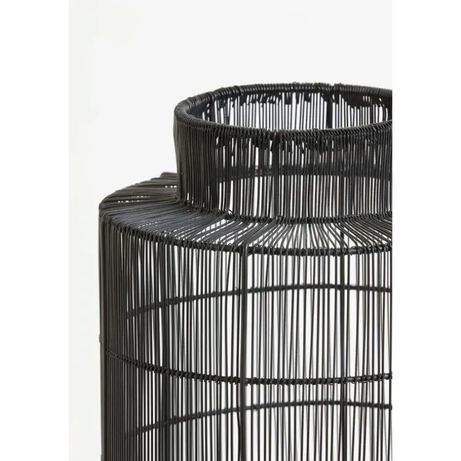 Light & Living Tafellamp/Lantaarn GRUARO - Draad Zwart-Antiek-Brons