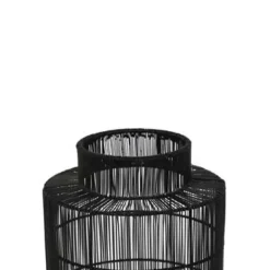 Light & Living Tafellamp/Lantaarn GRUARO - Draad Zwart-Antiek-Brons