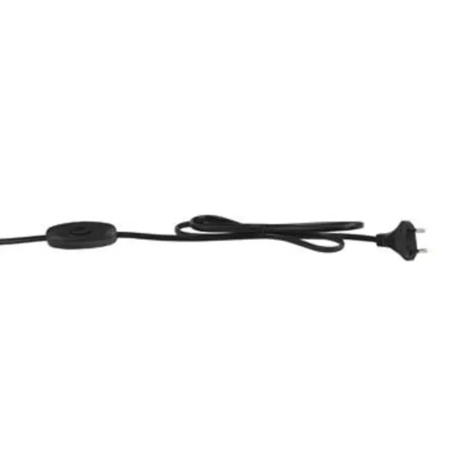 Light & Living Tafellamp/Lantaarn GRUARO - Draad Zwart-Antiek-Brons