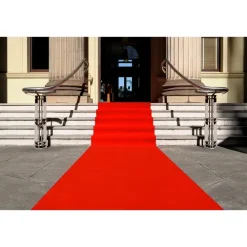 Tapijt-IVOL Tapijt loper Dakar - Breedte 200 cm - 5 mm dik - Rood