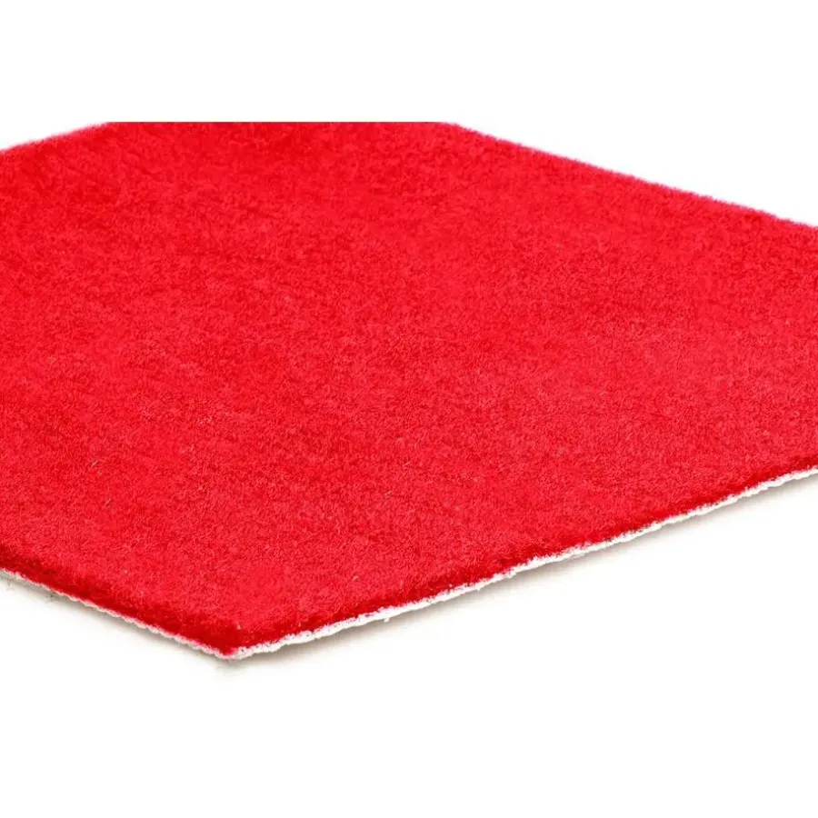 Tapijt-IVOL Tapijt loper Dakar - Breedte 200 cm - 5 mm dik - Rood