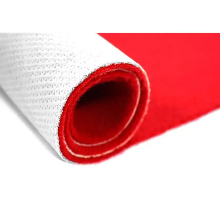 Tapijt-IVOL Tapijt loper Dakar - Breedte 200 cm - 5 mm dik - Rood