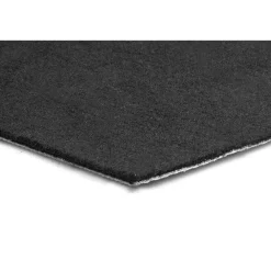 Tapijt-IVOL Tapijt loper Dakar - Breedte 200 cm - 5 mm dik - Zwart