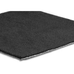 Tapijt-IVOL Tapijt loper Dakar - Breedte 200 cm - 5 mm dik - Zwart